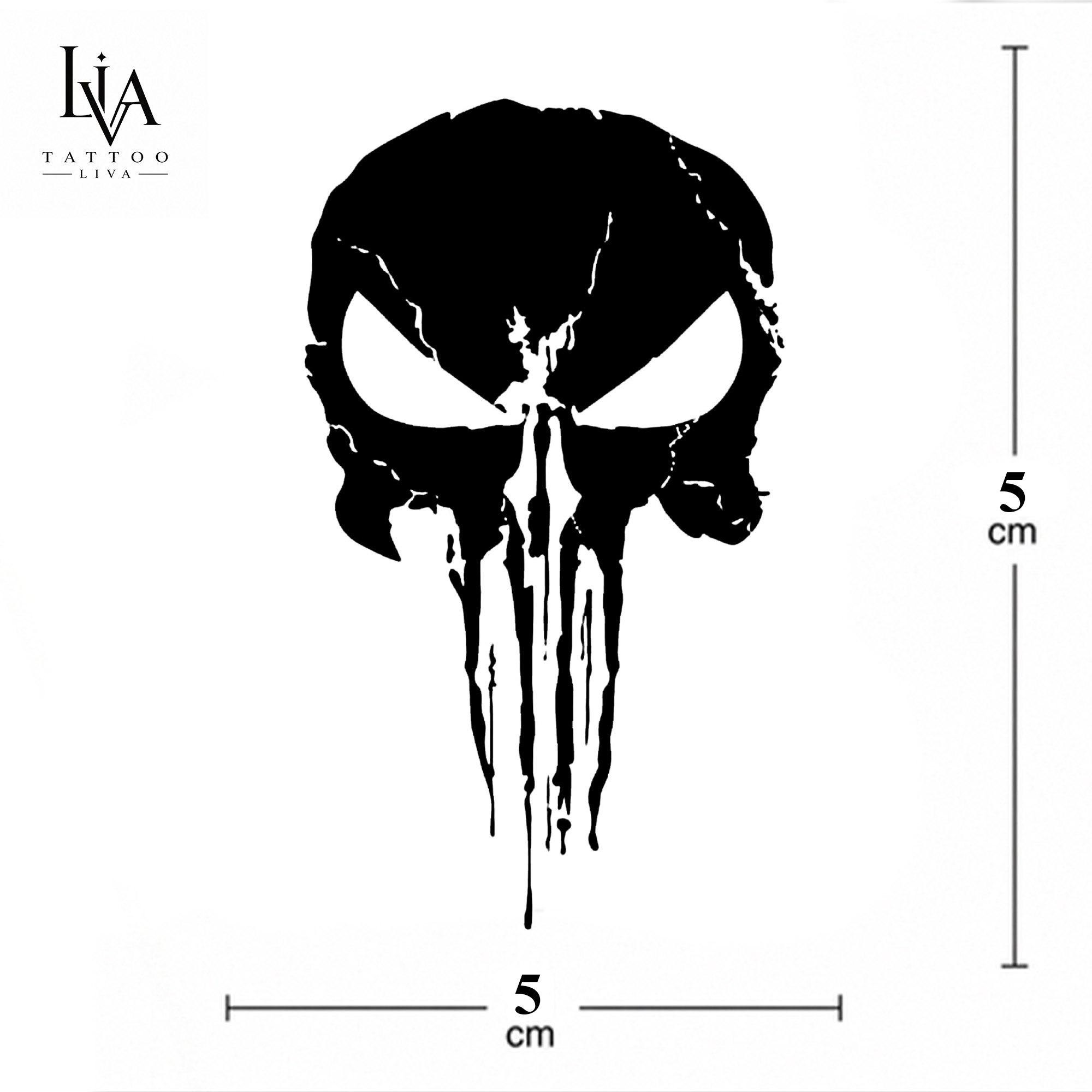 KÜÇÜK BOY PUNISHER DÖVMESİ