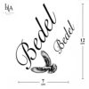 ORTA BOY 3 LÜ BEDEL DÖVMESİ